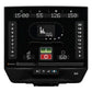Black StairMaster 8-FreeClimber stair climber console displaying digital readout, control buttons, and fitness metrics on whi