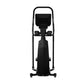 Black StairMaster 8-FreeClimber stair climbing machine with padded seat and dual handles on white background