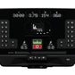 Black StairMaster 8Gx stair stepper console displaying digital metrics, incline controls, and green start and red stop button