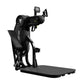 Black StairMaster HIIT UBE upper body ergometer with dual handles, digital display, and platform base on white background