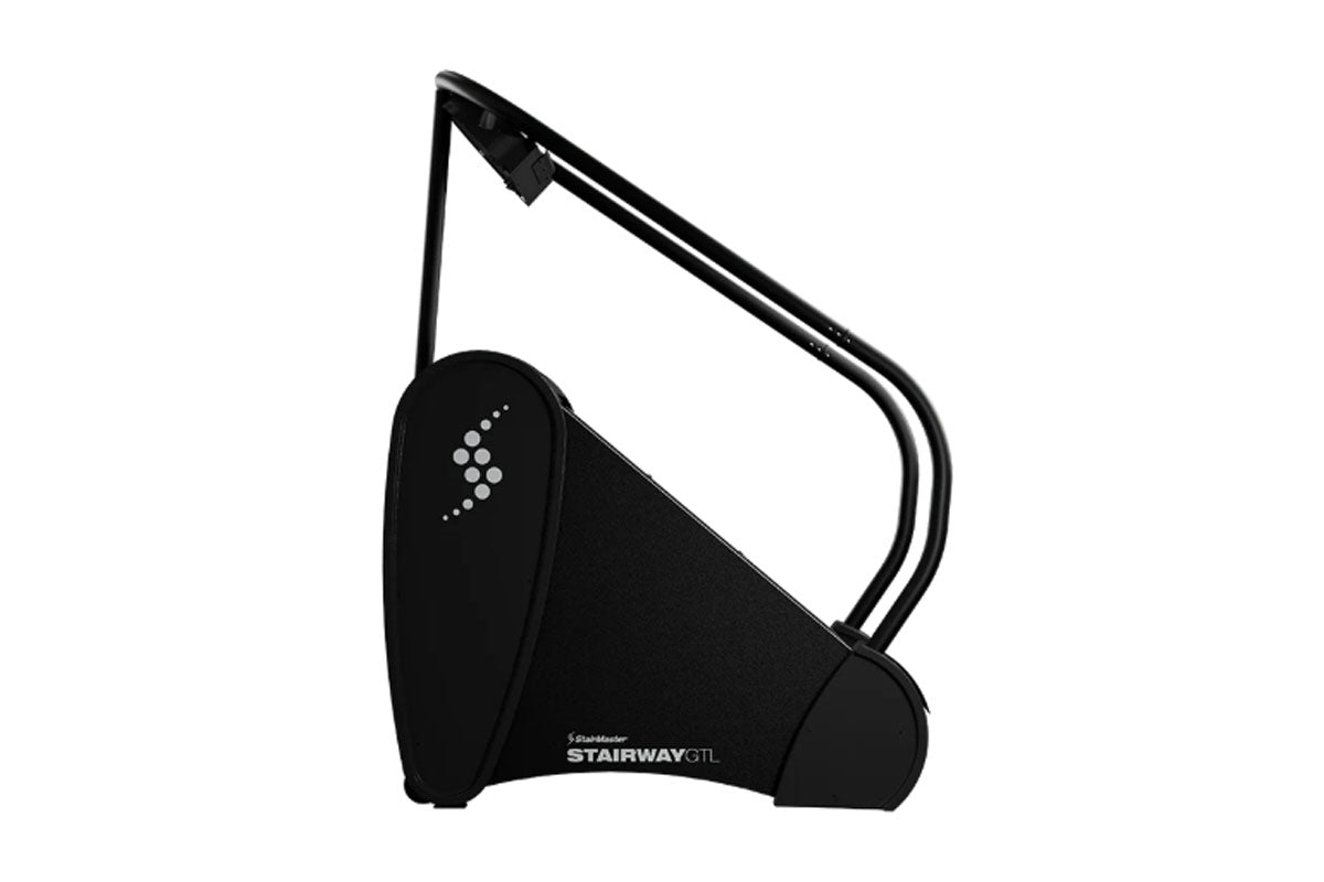 Black stairway light with 'Stairway STL' branding