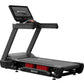 Star Trac 10 Series FreeRunner black treadmill with digital display console and red LED readout on white background
