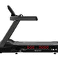 Black Star Trac 10 Series treadmill with digital display and adjustable incline, shown on white background