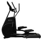 Black Star Trac elliptical cross trainer with dual handles, foot pedals, and large wheel on white background