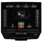 Star Trac 8RDE rear drive elliptical machine with black frame, digital display showing time and metrics, numbered resistance 