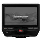 StairMaster black elliptical machine with touchscreen display showing logo, red start button, and control panel on white back
