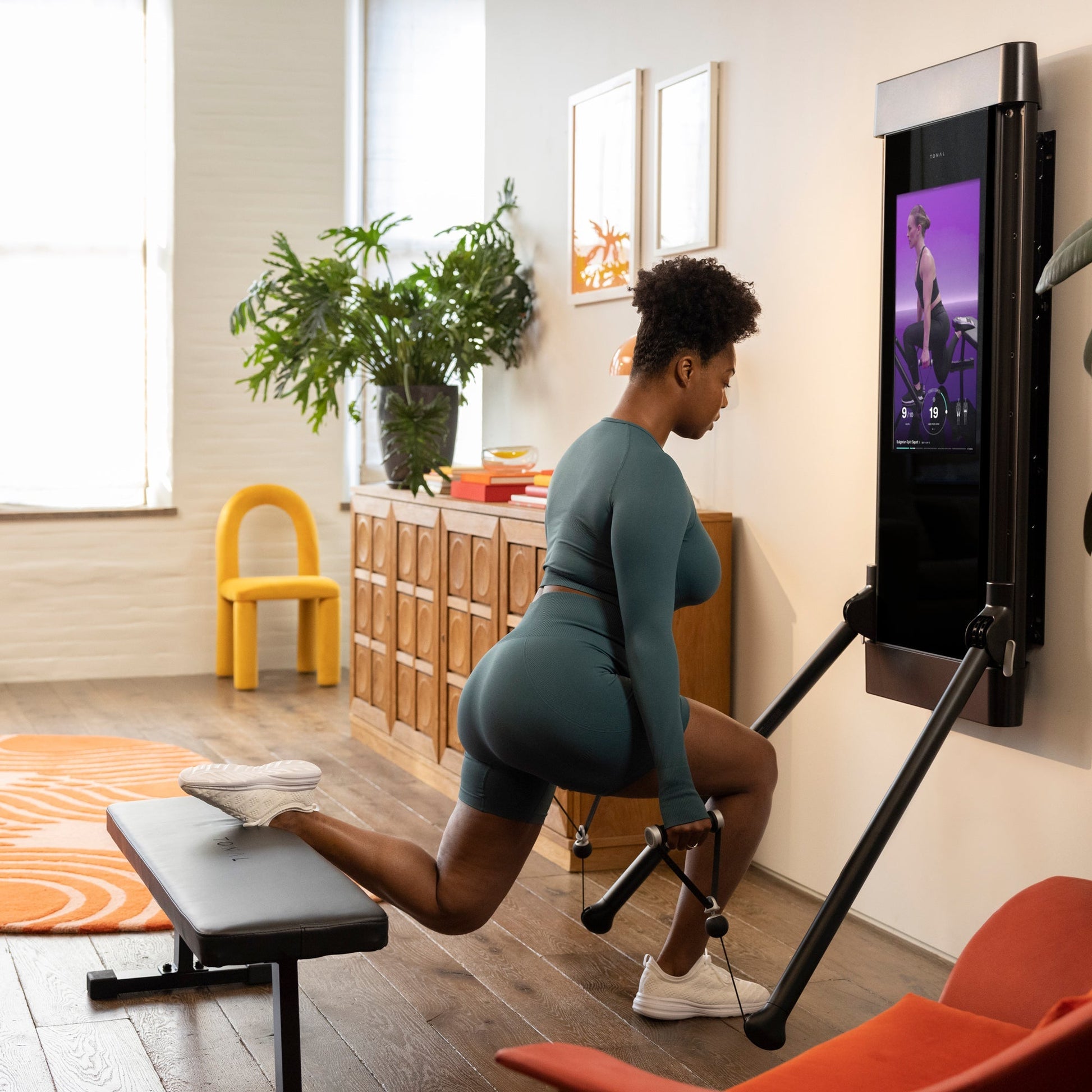 Tonal Home Gym Design Tonal Multi Function Gym Machine Strength