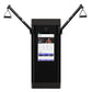Black Tonal 2 smart home gym with dual adjustable arms and digital display screen showing workout interface on white backgrou