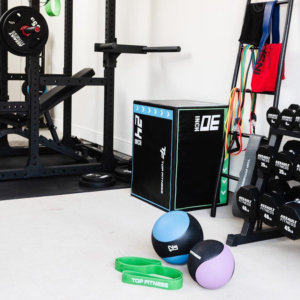 Top Fitness 3 - in - 1 Soft Ballast Plyo Box - Top Fitness Store