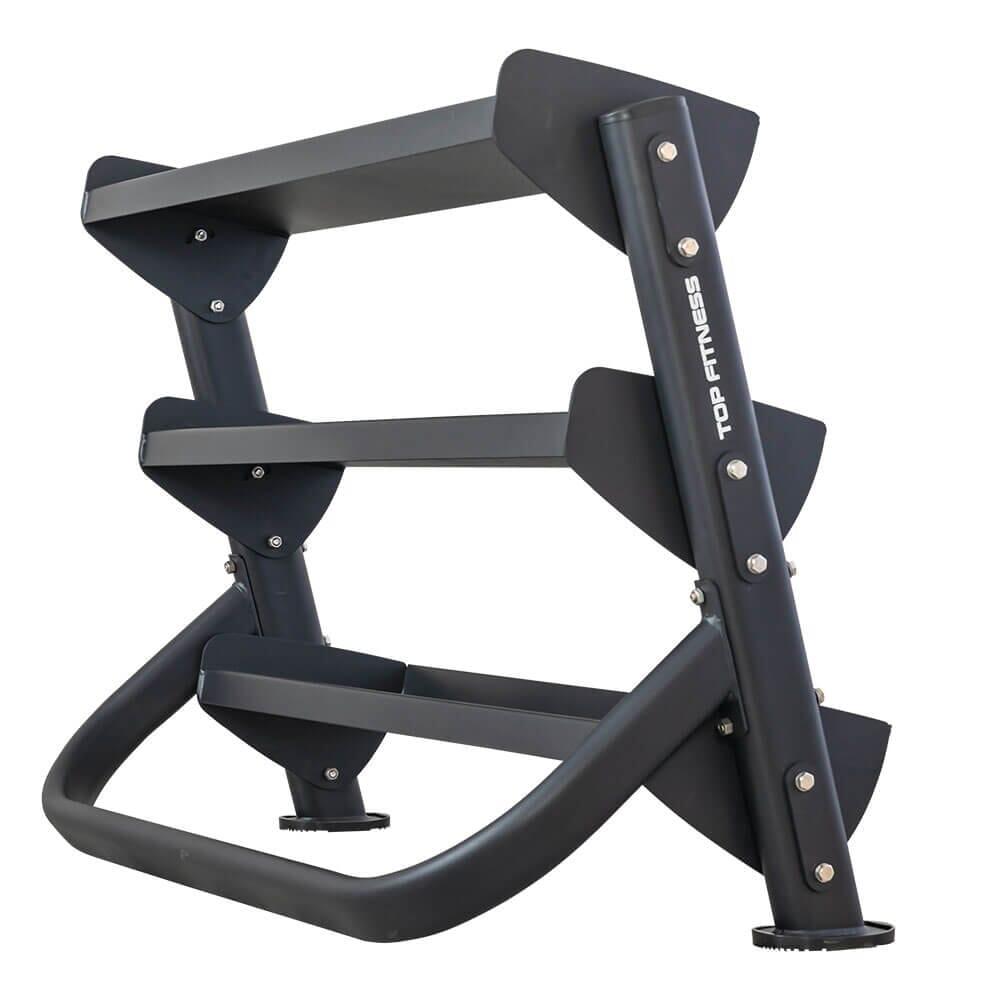 Top Fitness 3-Tier 4ft Tray-Style Dumbbell Rack Weight Storage Top Fitness 
