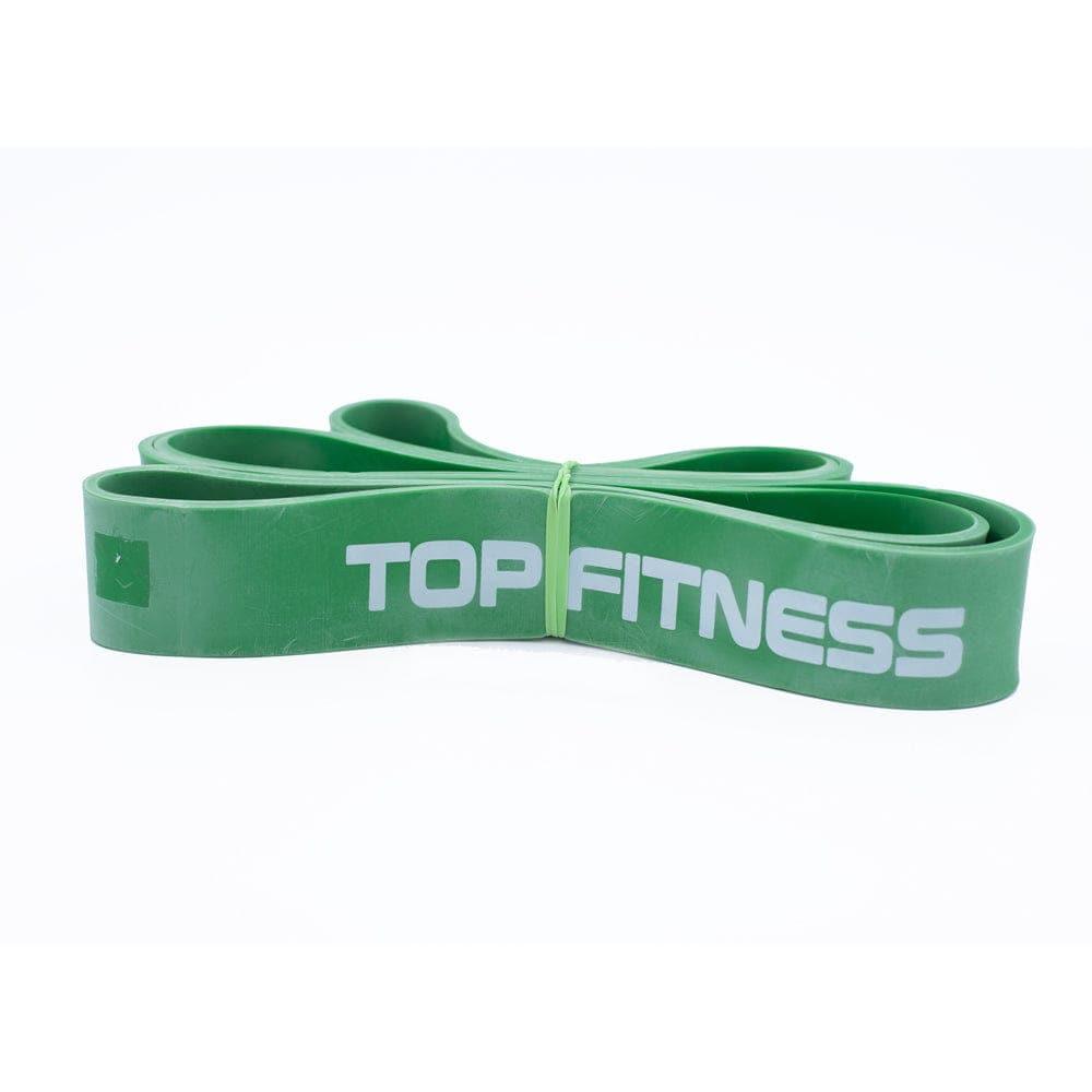 Top Fitness Heavy Duty Latex Strength Bands Rubber Resistance Top Fitness 1.75" - Dark Green