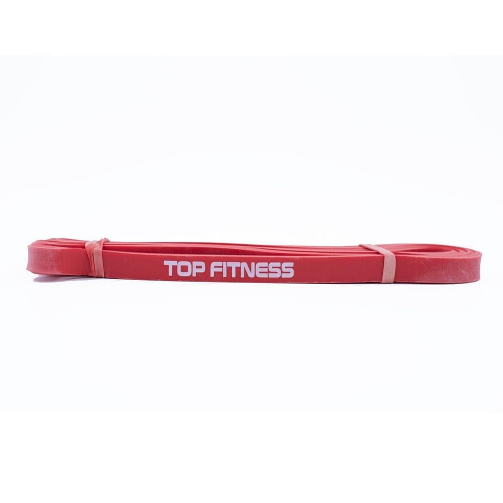 Top Fitness Heavy Duty Latex Strength Bands Rubber Resistance Top Fitness .50" - Red
