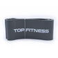 Top Fitness Heavy Duty Latex Strength Bands Rubber Resistance Top Fitness 4.00" - Gray