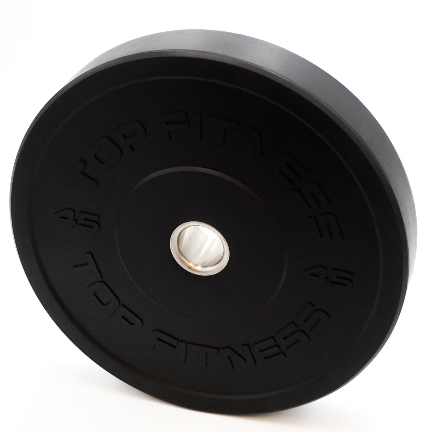 Top Fitness Olympic Bumper Plate Weight Plates Top Fitness 45LB