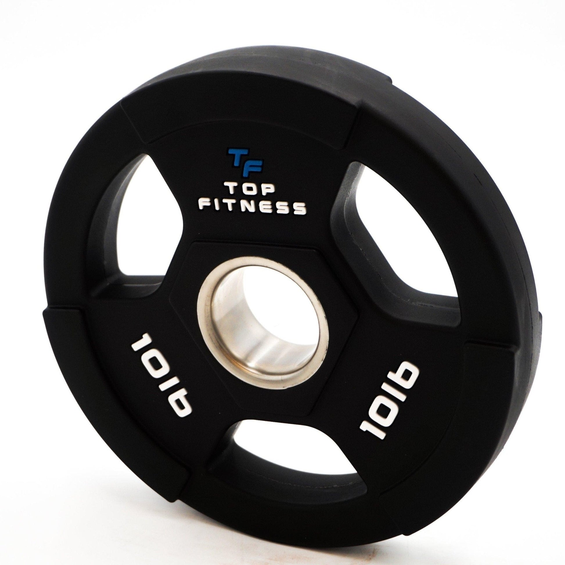 Top Fitness Olympic Urethane Grip Plate - Top Fitness Store