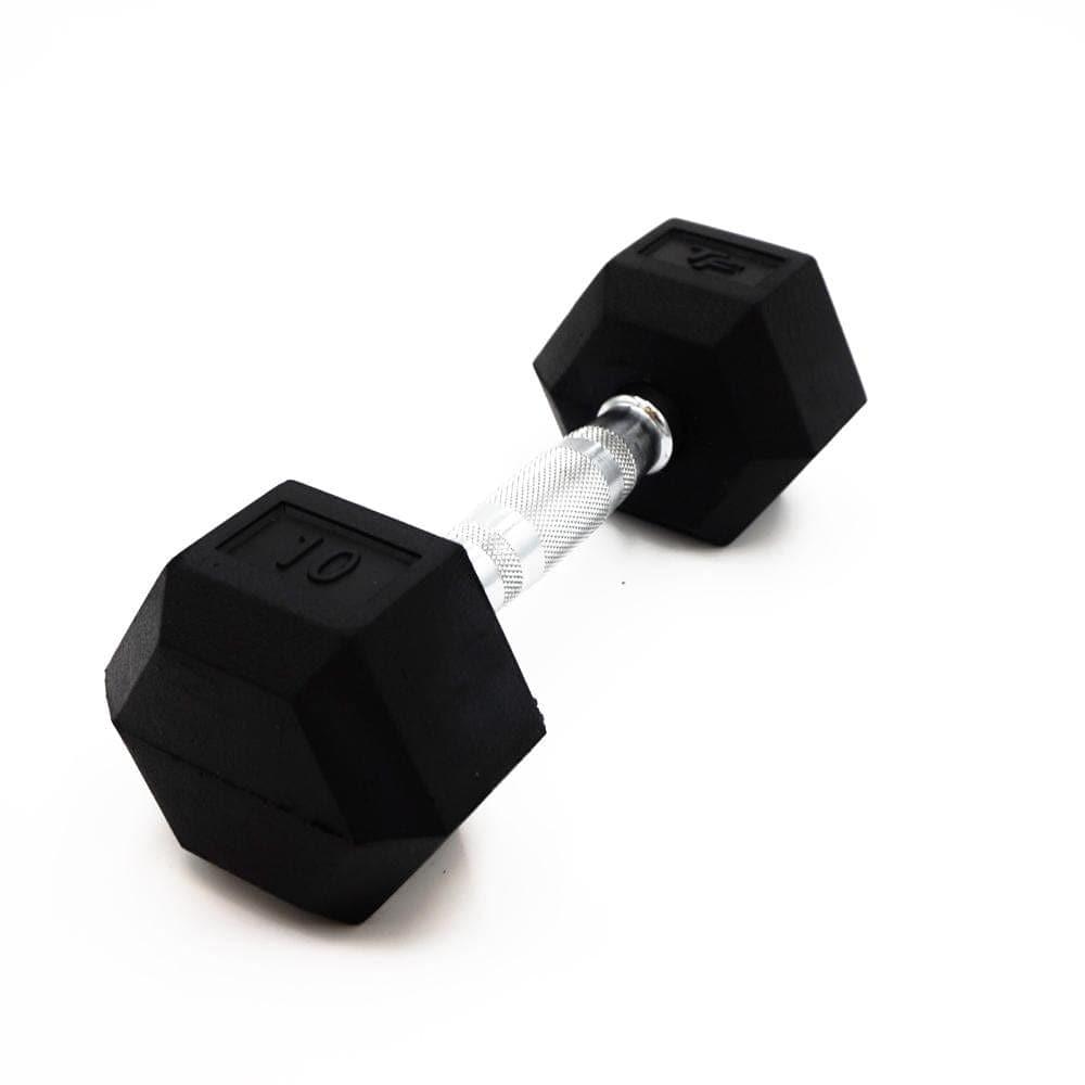 Top Fitness Rubber Hex Dumbbell - Top Fitness Store