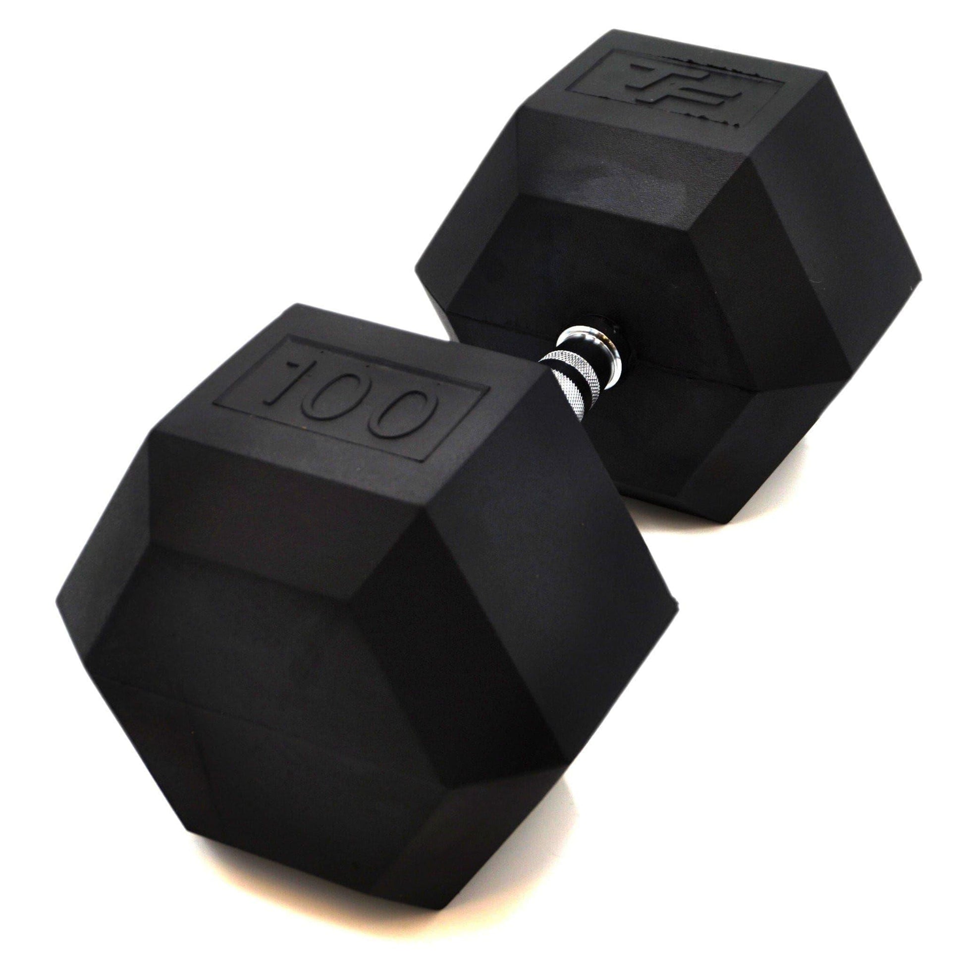 Top Fitness Rubber Hex Dumbbell - Top Fitness Store