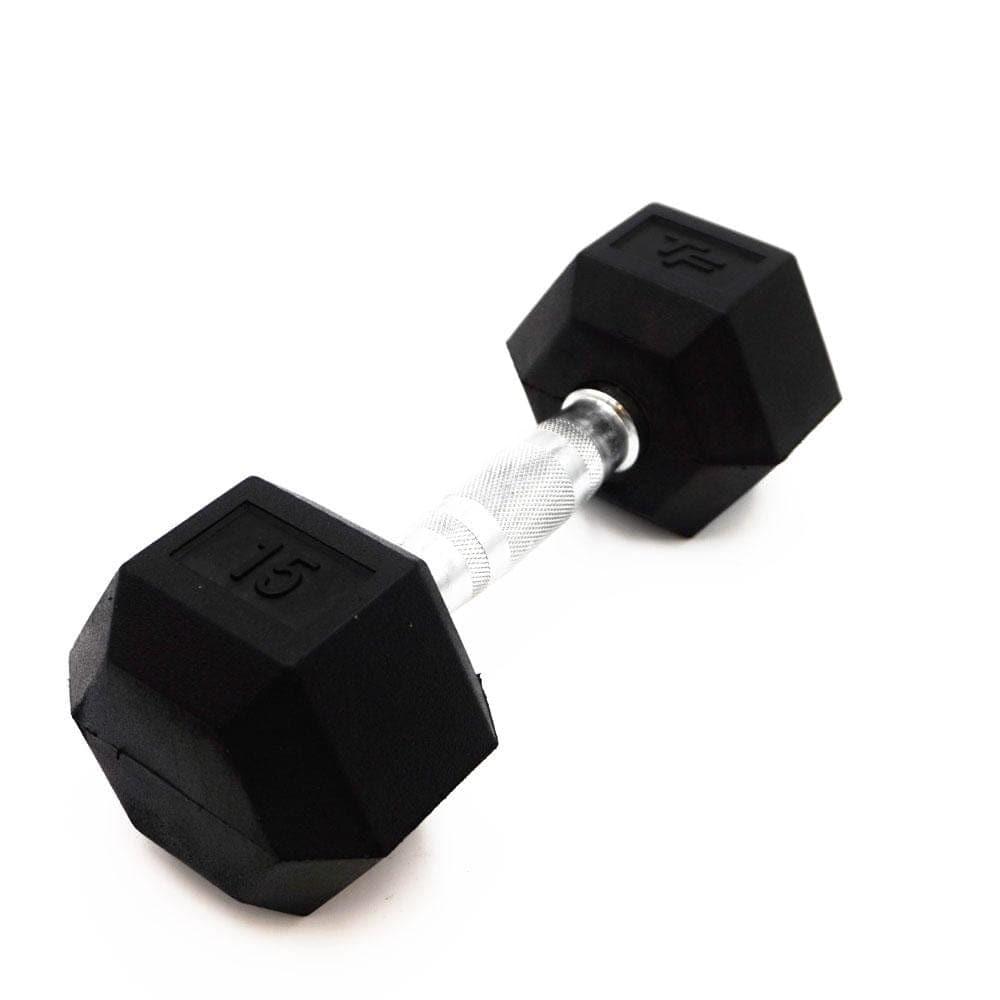 Top Fitness Rubber Hex Dumbbell - Top Fitness Store