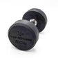 Top Fitness Rubber Round Dumbbell Dumbbells Top Fitness 30 LB