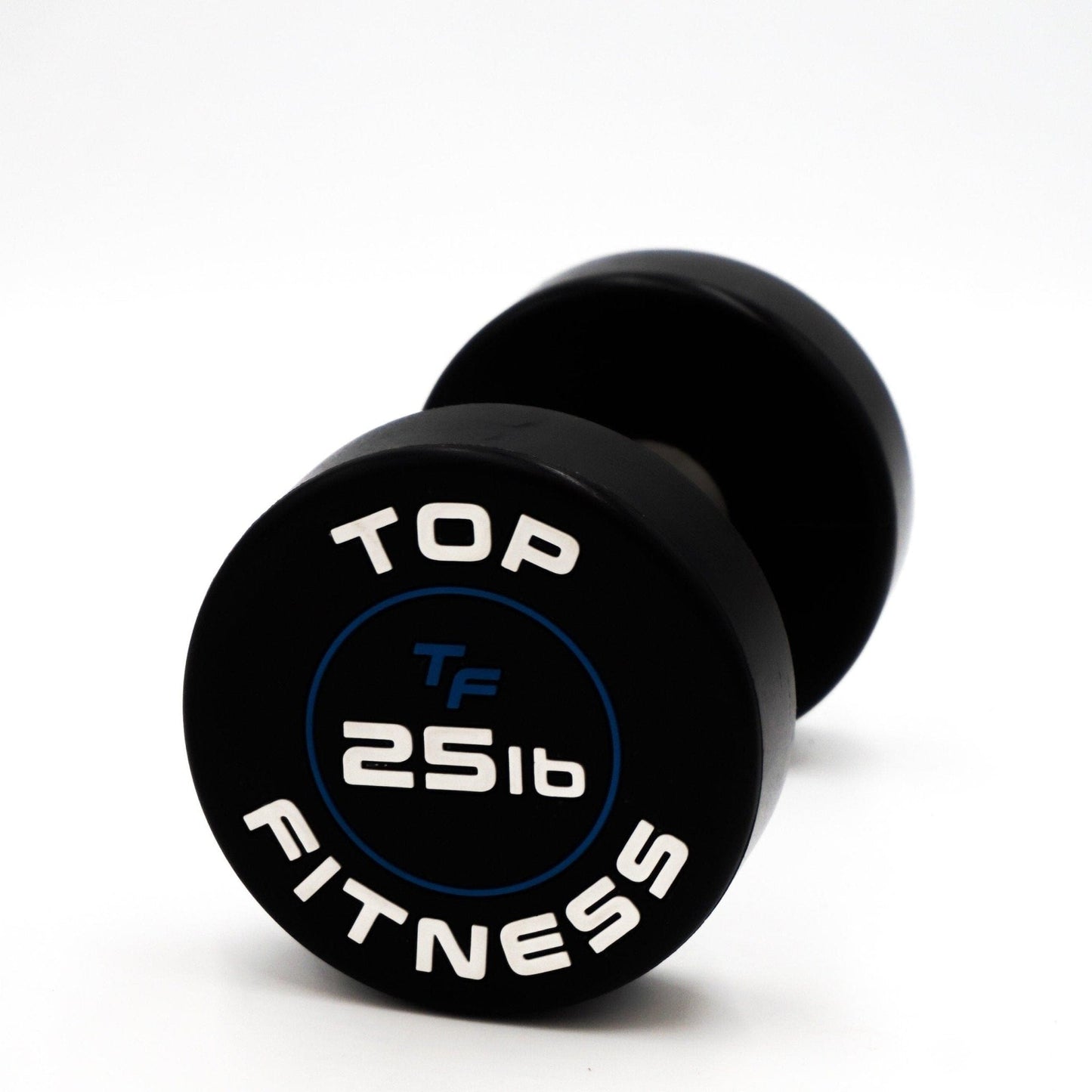Top Fitness Urethane Round Dumbbell Dumbbells Top Fitness 25 LB