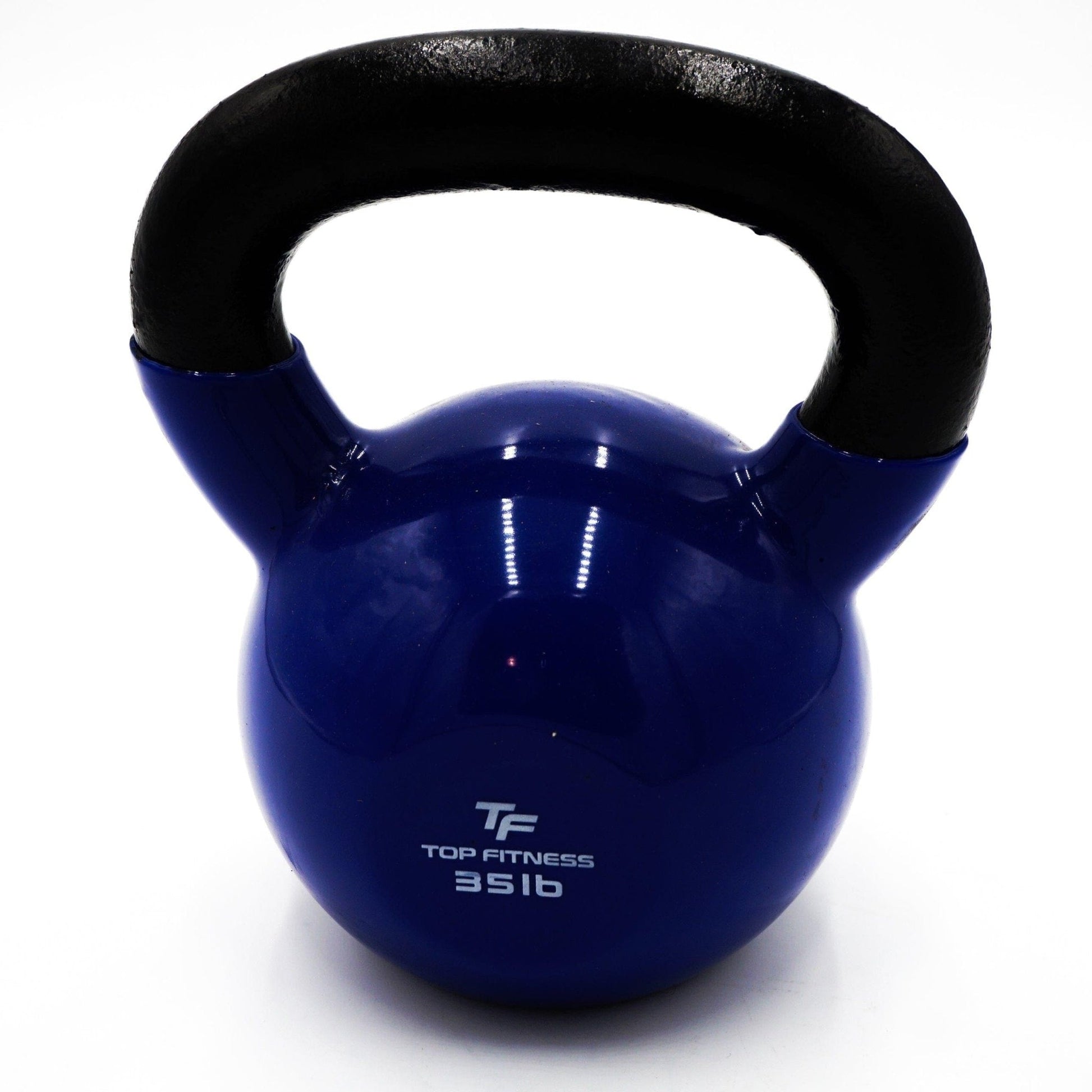 Top Fitness Vinyl Coated Kettlebell - Top Fitness Store