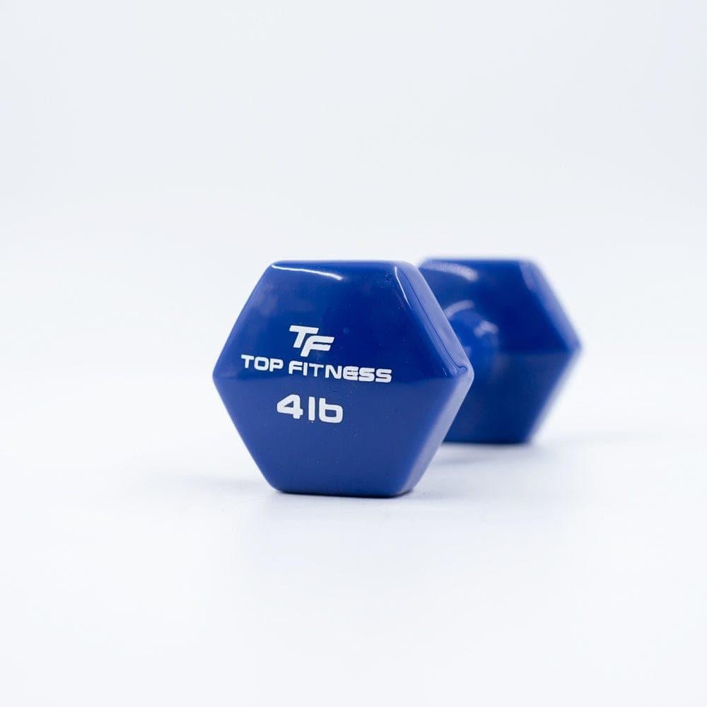 Top Fitness Vinyl Hex Dumbbell - Top Fitness Store