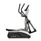 True M30 elliptical trainer with silver frame, black handles, and foot pedals on white background
