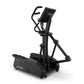 TRUE M50 black elliptical machine with dual handles and digital display on white background