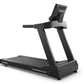 4TRUE Performance 1000 black treadmill with digital console, handrails, and running belt on white background
