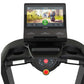 TRUE Performance 3000 treadmill with black frame, digital touchscreen display showing hiking program, and control console wit
