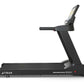 TRUE Performance 3000 black treadmill with digital display console and cushioned running deck on white background