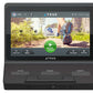TRUE Performance 3000 treadmill with touchscreen display showing running app interface and outdoor trail scene