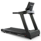 True Performance 8000 black treadmill with digital console and soft select incline controls on white background