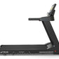 TRUE Performance 8000 black treadmill with digital display, soft select controls, and cushioned running deck on white backgro