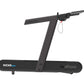 Wahoo KICKR RUN black smart treadmill with angled running deck and handlebar controls on white background