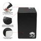 Black foam plyo box 30 inch height with ultra-density foam core, durable PVC leather cover, and thick anti-slip surface, show