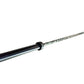 Warrior 6-bearing cerakote barbell with black and gray camo finish on white background