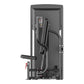 Warrior Pro Commercial Series Pectoral fly machine with gray steel frame and black padded seat, displayed on white background