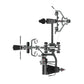 Warrior Deluxe Commercial Series Multi-Station leg press machine with gray and black frame, flat lay on white background