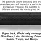 Black cylindrical foam roller with textured surface, shown with reflection on white background