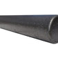 Warrior Extra Firm Foam Roller in charcoal gray with textured surface on white background