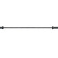 Black Olympic barbell with 8-bearing sleeves and cerakote finish on white background