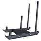 Black metal weight sled with four tall antenna-style posts and flat base platform, designed for push and pull training exerci