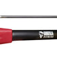 Warrior Body Bar 10lb with red padded end caps and black shaft, shown from two angles on white background