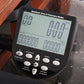 WaterRower Series IV Performance Monitor display showing stroke rate, heart rate, intensity, duration, and distance metrics o